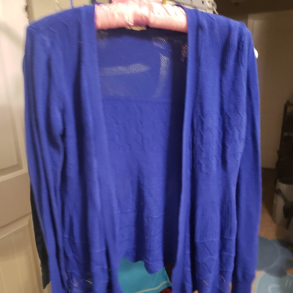 Blue Debut Blue Cardigan Sz. Small